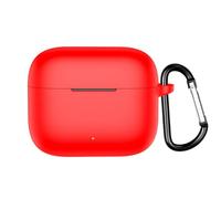 FTRONGRT Cover Compatibile con Oppo Enco Air4i / OPPO Enco Buds 3 Pro, Silicone Morbido, Antigraffio Custodia Protettiva.Rosso