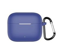 FTRONGRT Cover Compatibile con Oppo Enco Air4i / OPPO Enco Buds 3 Pro, Silicone Morbido, Antigraffio Custodia Protettiva.Blu Navy