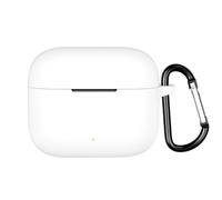 FTRONGRT Cover Compatibile con Oppo Enco Air4i / OPPO Enco Buds 3 Pro, Silicone Morbido, Antigraffio Custodia Protettiva.Bianco