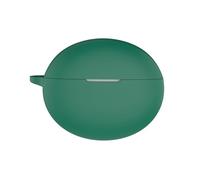 FTRONGRT Cover Compatibile con Oppo Enco X3, Silicone Morbido, Antigraffio, Bluetooth Scatola per Cuffie Custodia Protettiva Compatibile con Oppo Enco X3.Verde Scuro