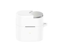 FTRONGRT Cover Compatibile con QCY MeloBuds N70/N70i | Silicone Morbido, Antigraffio, Bluetooth Scatola per Cuffie Custodia Protettiva.Bianco