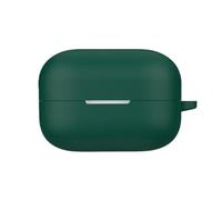 FTRONGRT Cover Compatibile con Sony LinkBuds Clip, Silicone Morbido, Antigraffio, Bluetooth Scatola per Cuffie Custodia Protettiva.Verde Scuro