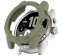 FTRONGRT Cover Compatibile con Ticwatch Atlas, TPU Morbido, Antigraffio, Orologio Custodia Protettiva Compatibile con Ticwatch Atlas. Verde Giungla