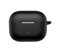 FTRONGRT Cover Compatibile con vivo TWS 5, Silicone Morbido, Antigraffio, Bluetooth Scatola per Cuffie Custodia Protettiva.Nero