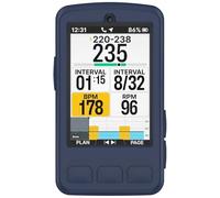 FTRONGRT Cover Compatibile con Wahoo ELEMNT BOLT V3 / Wahoo ELEMNT BOLT 3, Silicone Morbido, Antigraffio Custodia.Blu Notte