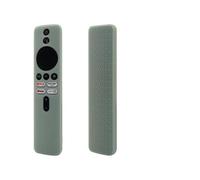 FTRONGRT Cover Compatibile con Xiaomi TV Box S 3rd Gen/Xiaomi TV Box 4K 2, Ultrasottile e Leggero, Anticollisione Custodia Protettiva per Telecomando in Silicone. Verde Luminoso