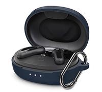 FTRONGRT Cover per Auricolare Bluetooth in Silicone per Anker Soundcore Life P2 mini Cover, Antiurto, Custodia da Trasporto Compatibile Anker Soundcore Life P2 mini Auricolare Bluetooth.Blu Navy