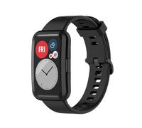 FTRONGRT Cover per Huawei Watch Fit(TIA-B09), Placcatura in TPU Morbido, Protezione All-Inclusive, Custodia per Huawei Watch Fit(TIA-B09) Smartwatch.Nero