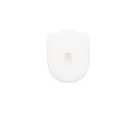 FTRONGRT Custodia compatibile con Xiaomi Smart Tag, Morbido Silicone, Antigraffio, con Gancio Portachiavi, Leggero, Adatto per Xiaomi Smart Tag Cover.Bianco