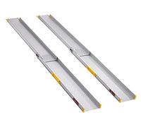 FTsolid rampe telescopiche guida telescopica per sedie a rotelle rampa carrabile in alluminio per sedia a rotelle rollator o carrozzina rampa carrabile per scale rampa di carico di accesso