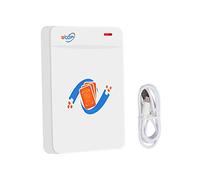 FTSTech RFID Card Reader Writer Copier Duplicator,Lavorare su Windows,Supporto Decodifica ID IC Card NFC Chip RFID Wristband, Vieni con Software