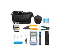 FTTH Fiber Optic Tool Kit with Fiber Fibra Optica Power Meter 10mW Visual Fault Locator FC-6S FTTH Tool