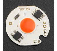 FTVOGUE 10 Pezzi di Pannocchia Cob Cianella di Pannocchia LED LED CHIP 5W AC220V Substrato di Alluminio Ad Alta luminosità per la pubblicità del Paesaggio del Traffico Lucile Interno con (Luce rossa