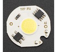 FTVOGUE 10 Pezzi di Pannocchia Cob Cianella di Pannocchia LED LED CHIP 5W AC220V Substrato di Alluminio Ad Alta luminosità per la pubblicità del Paesaggio del Traffico Lucile Interno con (Luce