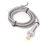 FTVOGUE 10pcs Interruttore di prossimità Induttiva, Interruttore di Avvicinamento del Sensore a 3 Fili per Rilevamento, Conteggio, Segnalazione di Metallo, con Metallo, Plastica,