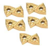 FTVOGUE 10PCS WNMG 432 / WNMG0804 Inserti CNC Inserti per tornitura in metallo duro Set di utensili per tornitura CNC