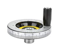 FTVOGUE 1pz 80mm Volantino in Bachelite Bilancia Volantino Accessori per Macchine Tornio Volantino con Impugnatura Girevole Rimovibile