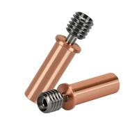 FTVOGUE 2 Pcs 3D EstrUder 3D Tubo di Gola in Lega di Titanio 450 ℃ -500 ℃ Resistenza Ad Alta Temperatura per Kobra 2 Neo Pro Plus Max 3D Parti di Sostituzione della Stampante