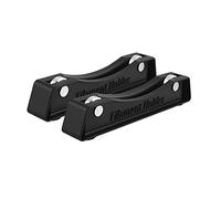FTVOGUE 2 Pezzi di Supporto per Filamento con Cuscinetto, Set di Porta Bobina in Nylon e Plastica con Tappetini Antiscivolo, Supporto per Materiale per Stampante 3D