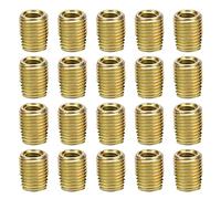 FTVOGUE 20pcs Acciaio in Acciaio Acciaio Adattatore Adattatore Auto -Tastup Inserisci Accessori per la (M3*0,5 esterno M5*0,5 lunghezza 6mm)
