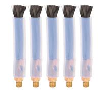 FTVOGUE 5 Pezzi di Saldatura a Saldatura Venatura Mig Tig Spot in Acciaio in Acciaio in Acciaio Intagliato Fibra di Fibra di Fibra di Silicone Pulitore di Saldatura M6 (M8)