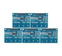 FTVOGUE 5Pcs Modulo sensore tattile TTP224 Pulsante tattile digitale capacitivo 4 canali Apparecchiature elettriche 2.4V-5.5V