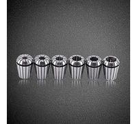 FTVOGUE 6 Pezzi ER32 Set di Colletta a Molla per Macchine per Incisione e Fresatura CNC Strumento per Tornio