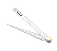 FTVOGUE Acciaio Inossidabile di Sovrani di Lunga Durata per gli Sforzi di Ringiovanimento per Misurare la Dimensione del Foro di 1-15 Mm, Resistente Alla Ruggine