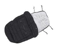 FTVOGUE Accogliente per Passeggino per Passeggini a Spigollo Regolabile Cover del Piede per Bambini Accogliente, Materiali Premium Garantiscono Comfort, Protezione e Calore per il Tuo Bambino (BLACK)