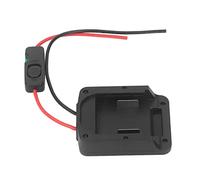 FTVOGUE Adattatore Batteria 18V Convertitore Batteria Al Litio ABS con Terminale per BL1415 BL1430 BL1430B Serie BL18 Uscita di Tensione per Utensili Elettrici per Utenti Fai-da-te