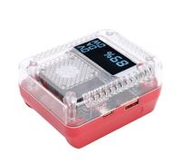 FTVOGUE Adattatore Caricabatterie USB per Batteria, Materiale ABS, Potenza Massima 140 W, Caricabatterie a 2 Vie per Batterie Agli Ioni di Litio Compatibile con i Modelli 48-11-1828