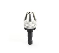 FTVOGUE Adattatore per Mandrino Autoserrante da 0,3-3,6 Mm, Convertitore con Codolo Esagonale Durevole per Avvitatori a Percussione, Adatto per Automobili, Garage e Uso Domestico