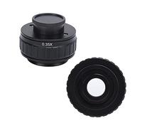 FTVOGUE Adattatore per Microscopio 38 Mm 0,35x di Adattatore di Lenti a Montaggio C 38 Mm per Microscopi Stereo Trinoculari