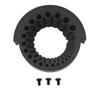 FTVOGUE Affilapunte per Trapano, Materiale ABS, Strumento Portatile Ad Alta Efficienza, Compatibile con Punte Elicoidali da 2 a 13 Mm per Uso Domestico e Professionale (BLACK)