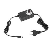 FTVOGUE Alimentatore Dimmerabile Regolatore DC 3-12V 3A Adattatore di | Uscita PWM da 9-36 W, Alloggiamento Ignifugo in ABS, Protezione da Sovratensione, Adatto per Luce LED e Ventola