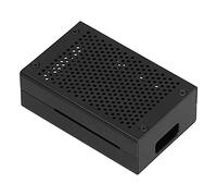 FTVOGUE Alluminio Lega 4 Custodia, Raffreddamento Passivo Aperture | Accesso alla porta aperta, kit cacciavite e viti, custodia protettiva del microcomputer, custodia resistente all\'ossidazione