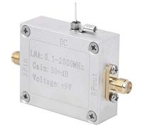 FTVOGUE Amplificatore RF Modulo Amplificatore a Basso Rumore a Banda Larga Componente Elettronico per Piccolo Guadagno di Segnale, Amplificazione in Radiofrequenza per Ricevitore Telecomando e Uso