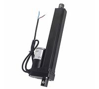 FTVOGUE Attuatore Elettrico Attuatore a velocità Rapida a Basso Rumore IP54 Push del Cilindro Elettrico per Apparecchiature Industriali (200mm)