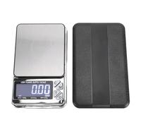 FTVOGUE Bilancia Digitale per Gioielli, capacità 1000 G, Precisione 0,01 G, Display LCD Retroilluminato, Funzioni Tara e PCS, Ideale per Oro, Erbe Aromatiche e Ingredienti da cucina.