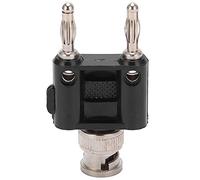 FTVOGUE BNC Male Banana Adattatore Adattatore Oscilloscopio Test Accessorio Accessorio Apparecchiatura Connessione U28