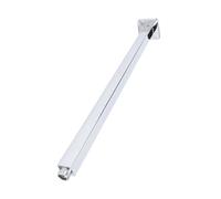 FTVOGUE Braccio Doccia con Soffitto in Acciaio Inossidabile Design del Tubo Nascosto con Doccia Quadrata Doccia Braccio Dritto con Supporto per Soffitto (61 cm)