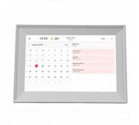 FTVOGUE Calendario Digitale con Schermo Touch Screen da 10,1 Pollici | Pianificatore familiare intelligente, sincronizzazione WiFi, cornice digitale, materiale ABS, per la casa