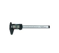FTVOGUE Calibro con Display Digitale, Calibro Elettronico in Plastica da 0 a 150 Mm da 0 a 5,9 Pollici con Conversione in Pollici dello Schermo LCD per la Misurazione del Diametro Interno Ed Esterno