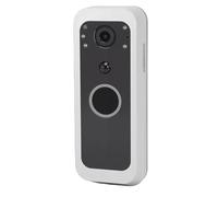 FTVOGUE Campanello Video WiFi, Rilevamento del Movimento a Doppia Lente HD 1080P Conversazione Bidirezionale Visione Notturna IR IP65 Impermeabile, con Cuscinetto Adesivo o Installazione