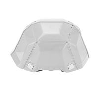 FTVOGUE Casco Pieghevole Protezione della Testa in Plastica Ad Alta Resistenza Cappello di Sicurezza per Viaggi Sportivi da Lavoro All'aperto con Circonferenza della Testa Regolabile (WHITE)