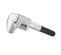 FTVOGUE Chiave Automobilistica, Acciaio Cr V, Design Compatto, Ganascia Larga Regolabile, capacità 2,87 Pollici, Perfetta per la Manutenzione dei Macchinari e le Riparazioni Domestiche (BLACK)