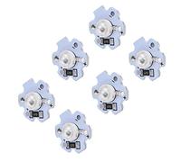 FTVOGUE Chip LED AXD-1W-5V da 25 Pezzi, Materiale in Alluminio, luminosità 200LM per Torce Elettriche, Illuminazione Fai-da-te e Faretti (#1)