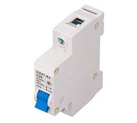 FTVOGUE Circuit Breaker Mini 1p McB Din Rail Mount 6000A Capacità di Rottura per Sistemi Elettrici a Bassa Tensione