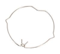 FTVOGUE Clip a Molla per Fermo da Incasso 20 Pezzi Anello a Molla Elastico per Clip da Incasso in Acciaio Al Manganese per Faretti