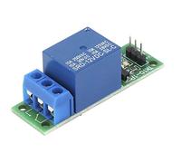 FTVOGUE Confezione da 10 Modulo Relè Singolo Canale DC 12V Actuator Alto | Isolamento optoaccoppiatore, contatti SPDT da 10 A 250 V CA, terminali a vite a connessione rapida, automazione IoT